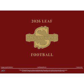 2026 Leaf Spectacular Football Box - Leaf