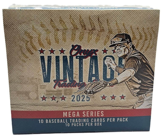 2025 Onyx Vintage Baseball Hobby Mega Box - Onyx