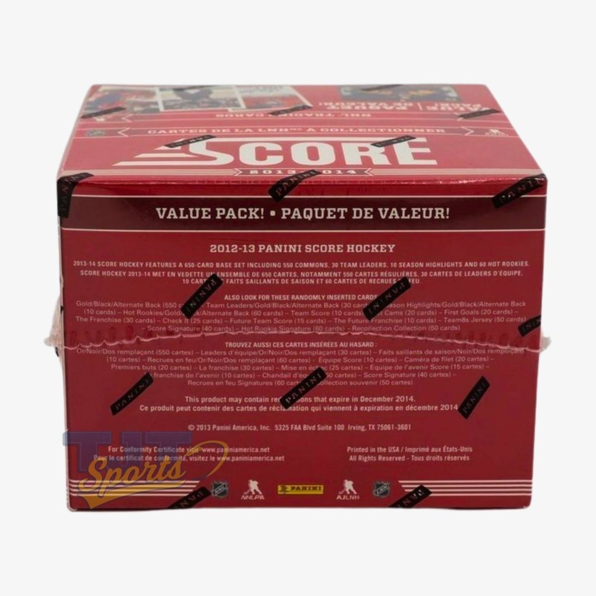 2013 - 14 Score Jumbo Hockey Hobby Box - Panini