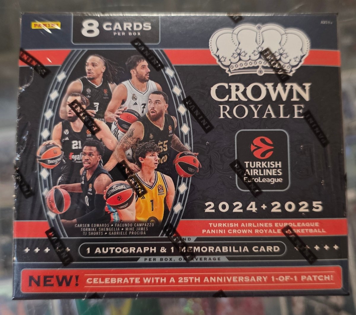 2024/25 Panini Crown Royale EuroLeague Basketball Hobby Box - Panini