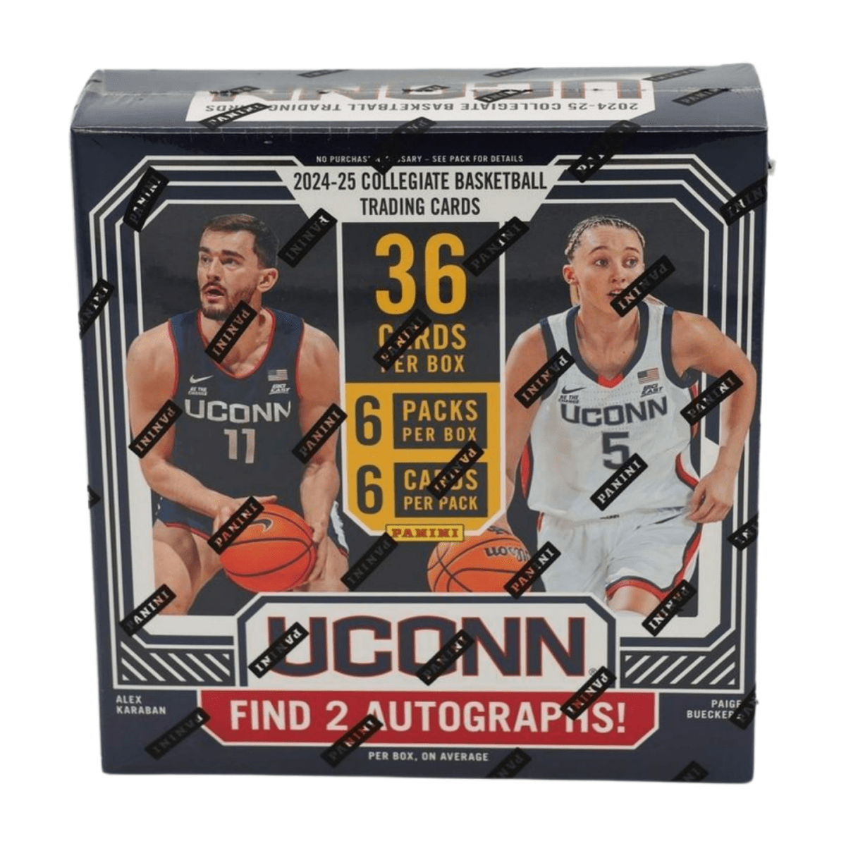2024/25 Panini UConn Collegiate Basketball Hobby Box - Panini