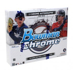 2025 Bowman Chrome Baseball Hobby Box - Panini