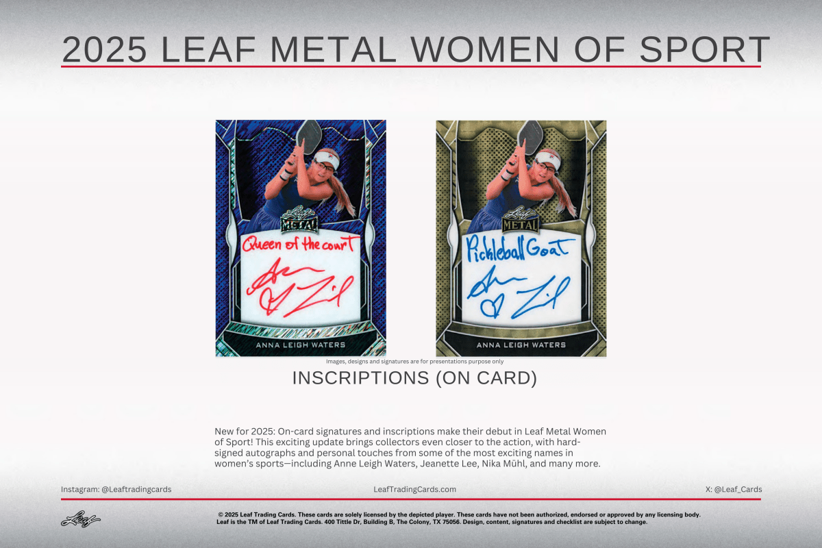 2025 Leaf Metal Women of Sport Hobby Box - Panini
