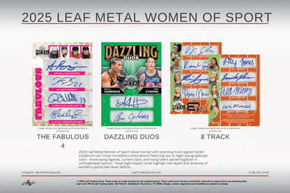 2025 Leaf Metal Women of Sport Hobby Box - Panini