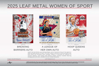 2025 Leaf Metal Women of Sport Hobby Box - Panini