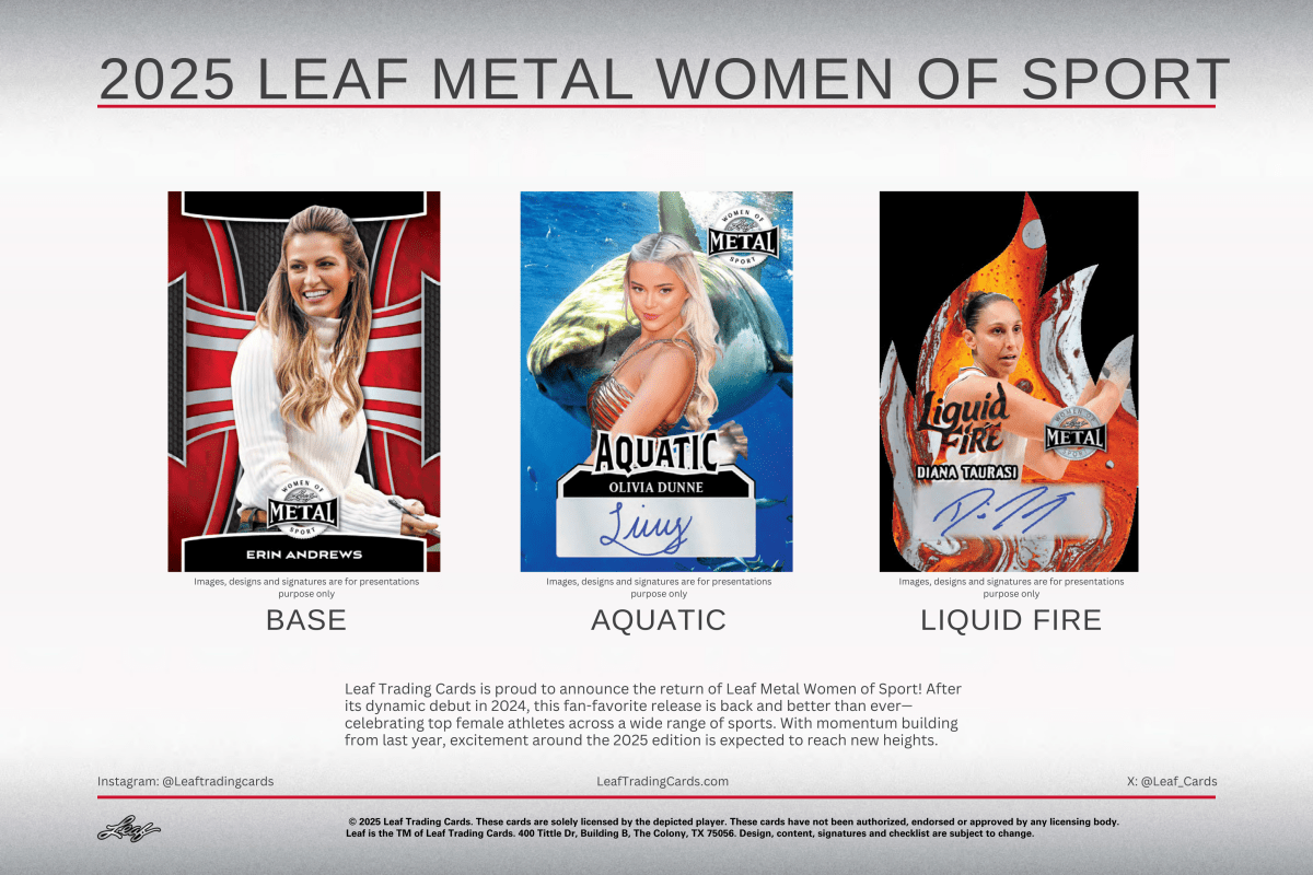 2025 Leaf Metal Women of Sport Hobby Box - Panini