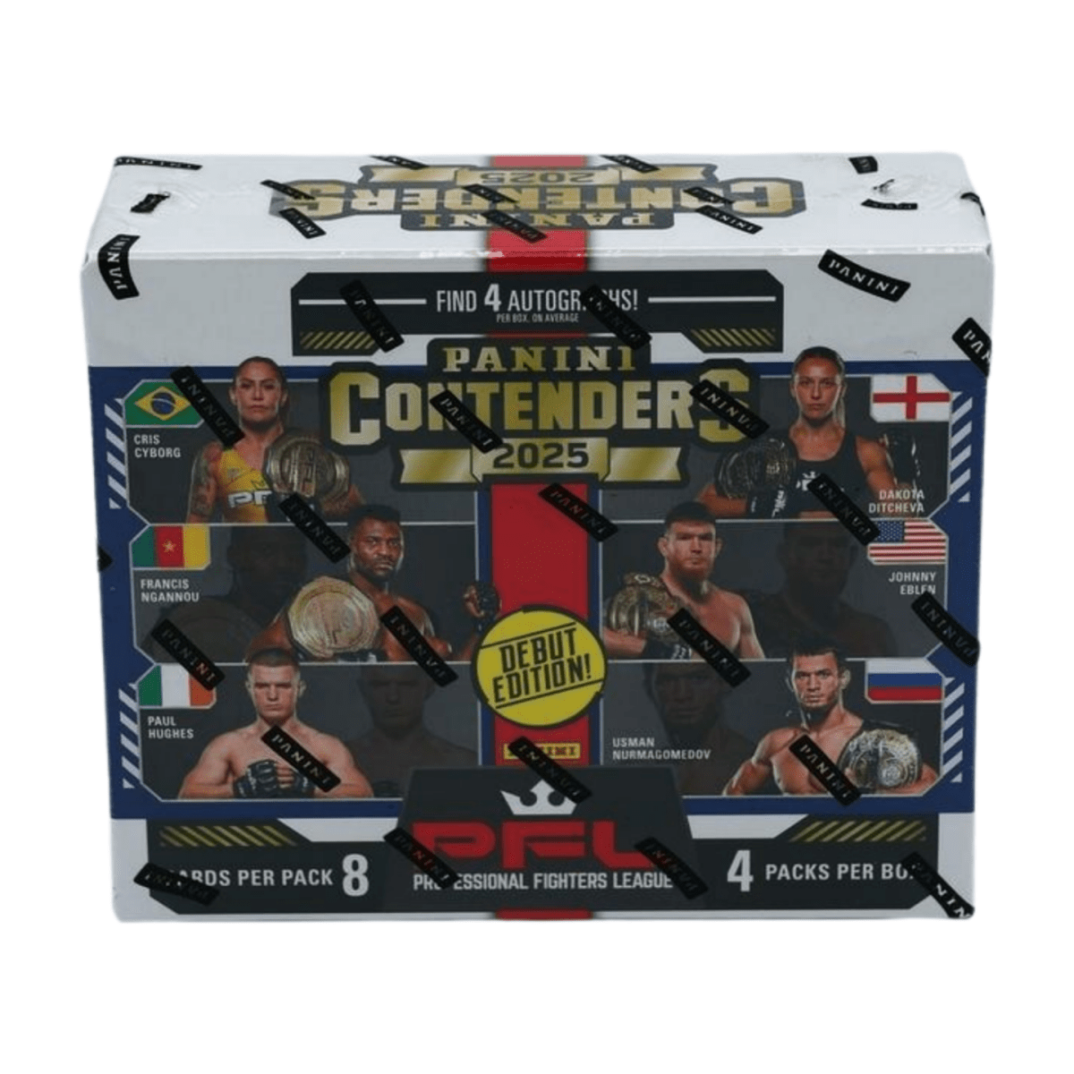 2025 Panini Contenders PFL Professional Fighters League Hobby Box - Panini