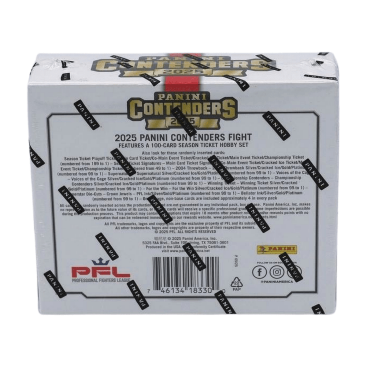 2025 Panini Contenders PFL Professional Fighters League Hobby Box - Panini