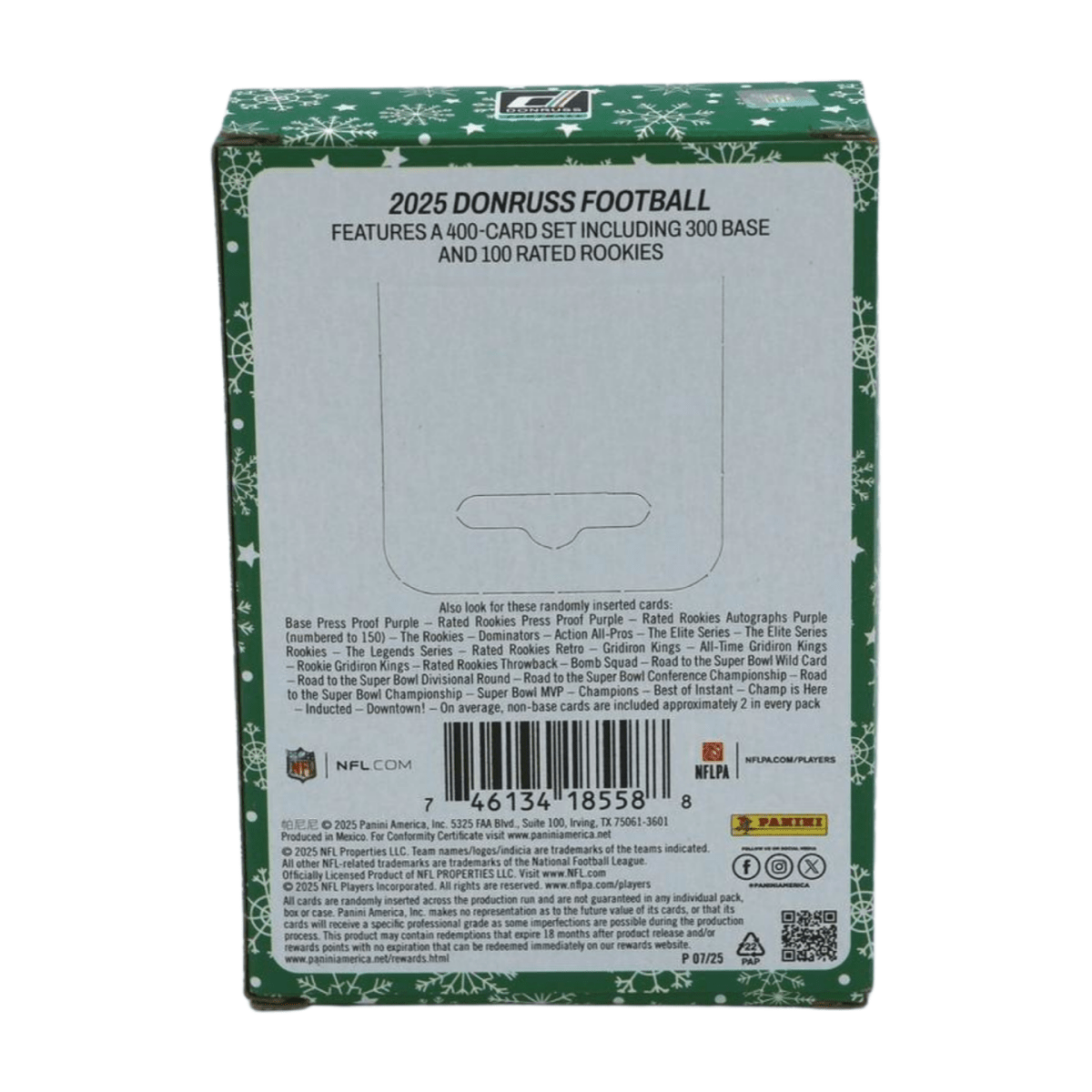 2025 Panini Donruss Football Winter Holiday Tin (Box) - Panini