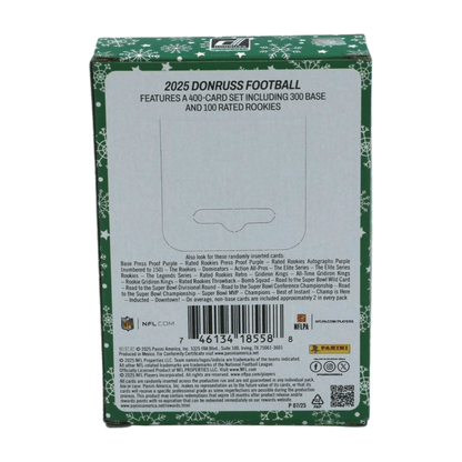 2025 Panini Donruss Football Winter Holiday Tin (Box) - Panini