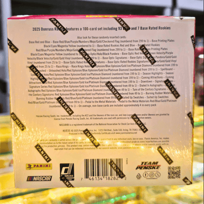 2025 Panini Donruss Racing Hobby Box - Panini