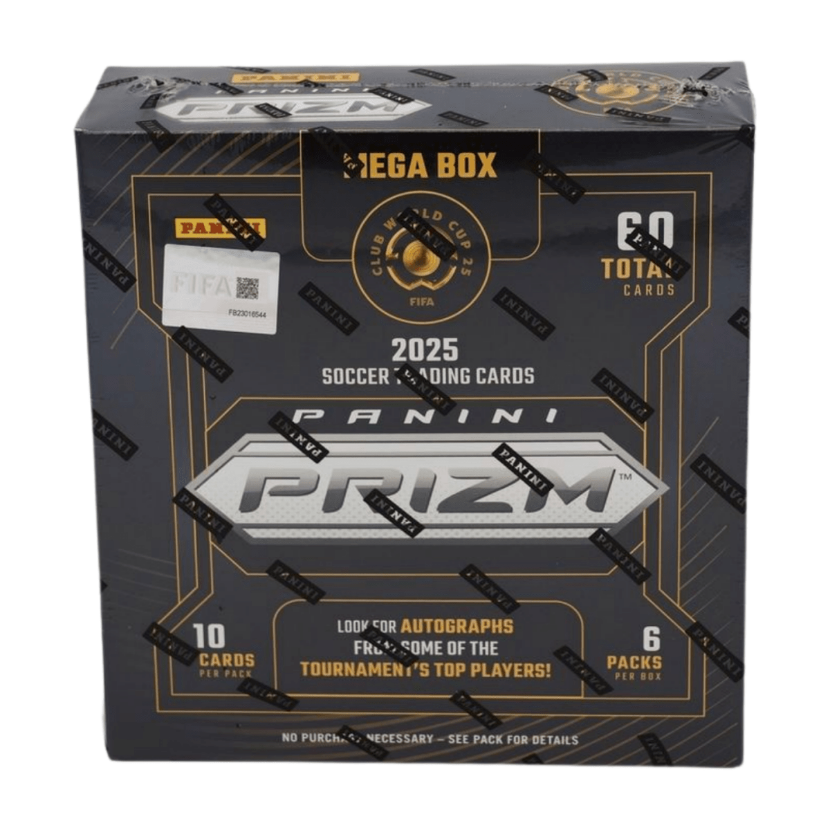2025 Panini Prizm FIFA Club World Cup Soccer Hobby Mega Box - Panini