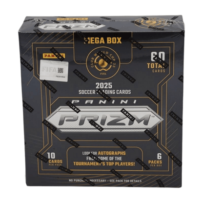 2025 Panini Prizm FIFA Club World Cup Soccer Hobby Mega Box - Panini