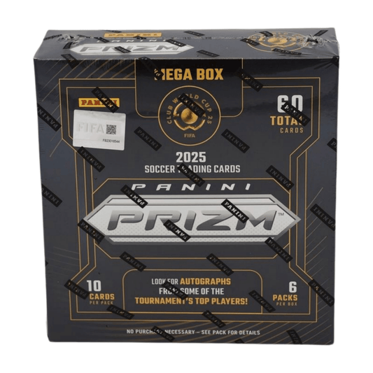 2025 Panini Prizm FIFA Club World Cup Soccer Hobby Mega Box - Panini