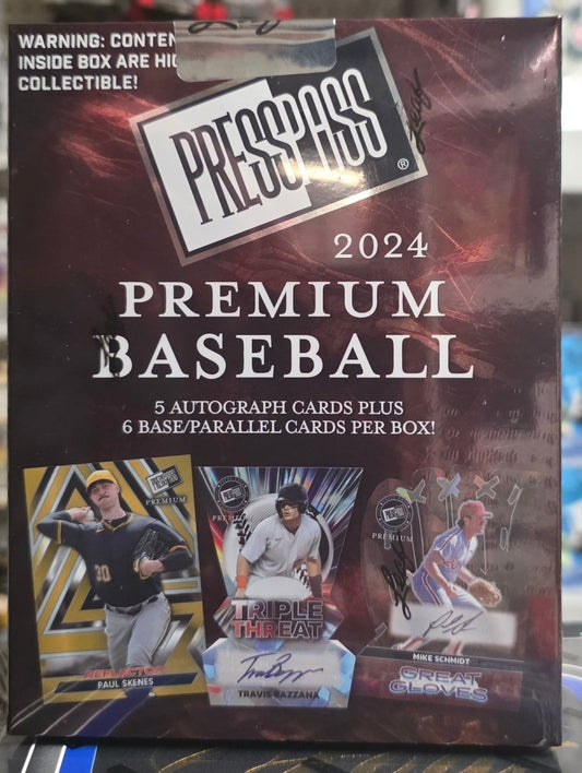 2024 PressPass Premium Baseball - Press Pass
