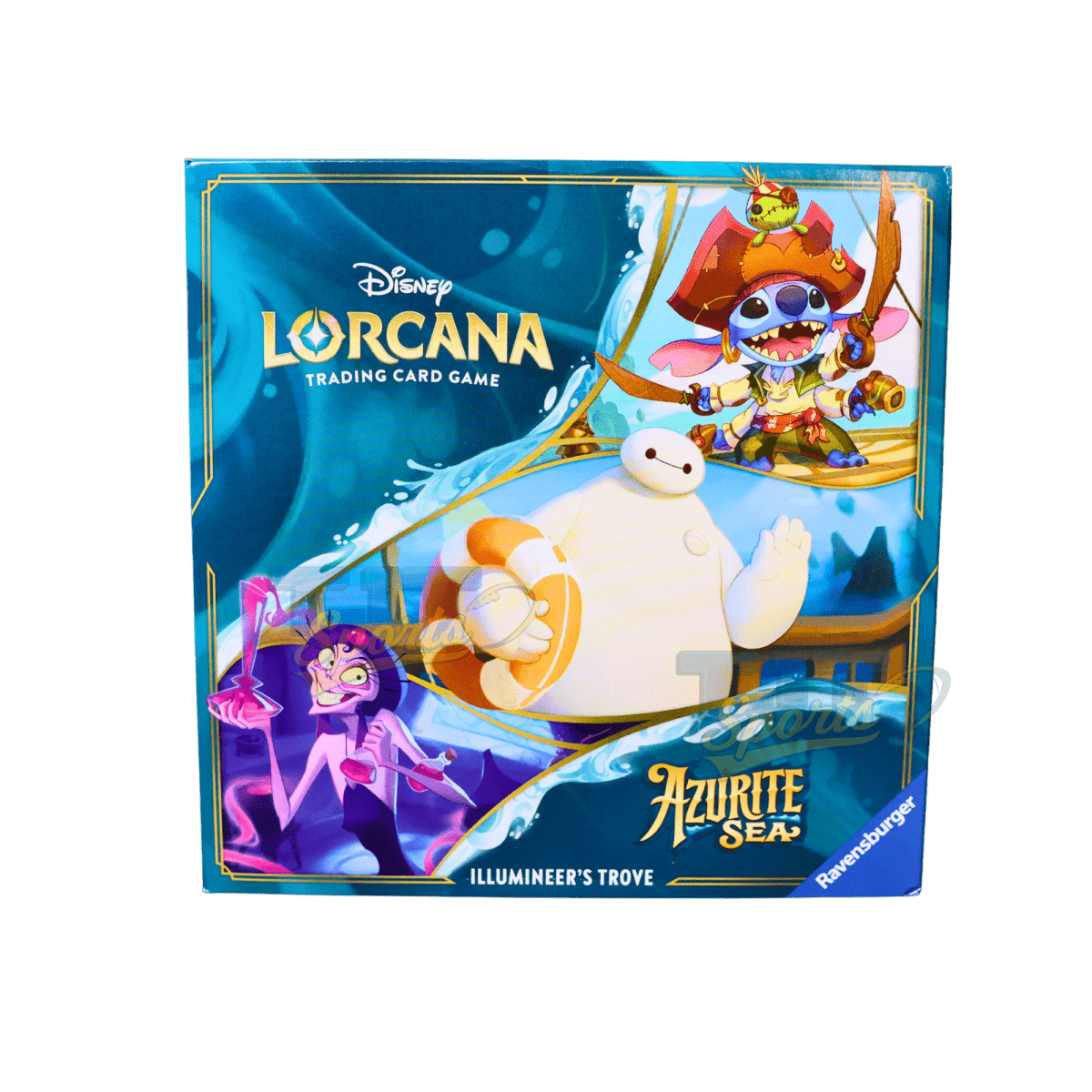 Disney Lorcana: Azurite Sea Illumineer's Trove – Azurite Sea (6) - Ravensburger