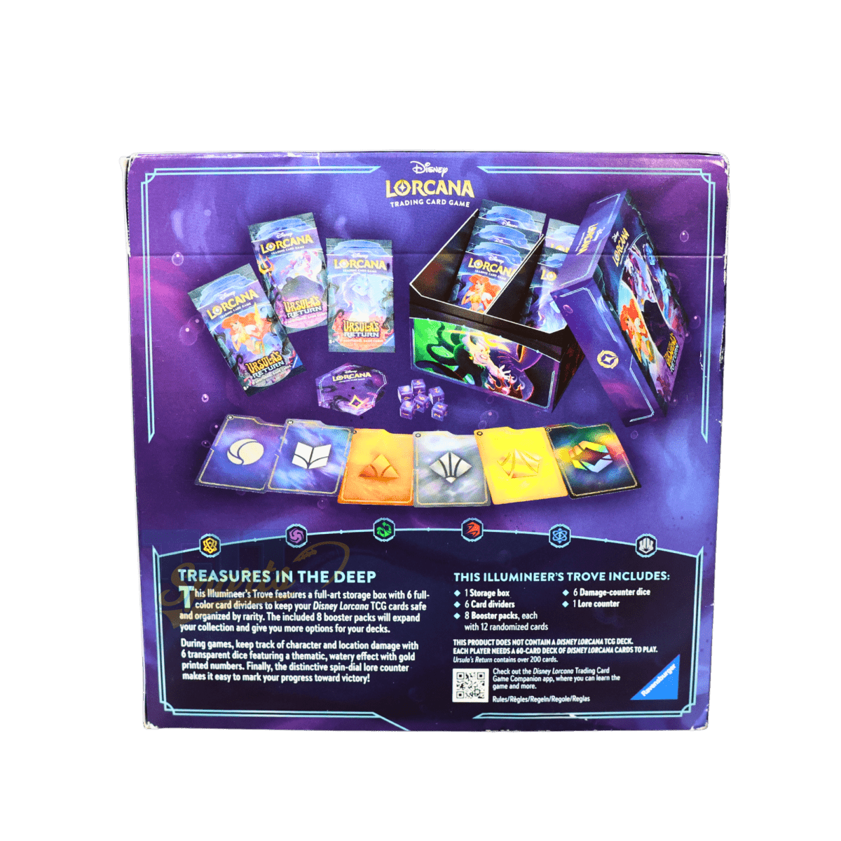 Disney Lorcana: Ursula's Return Illumineer's Trove – Ursula's Return (4) - Ravensburger