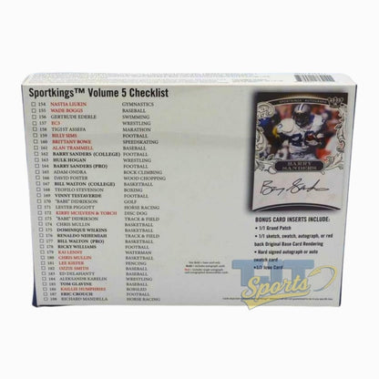 2023 Sport Kings Volume 4 Hobby Box - Sage