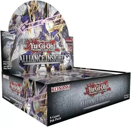 Yu-Gi-Oh! Alliance Insights — Booster Pack, Booster Box, Case
