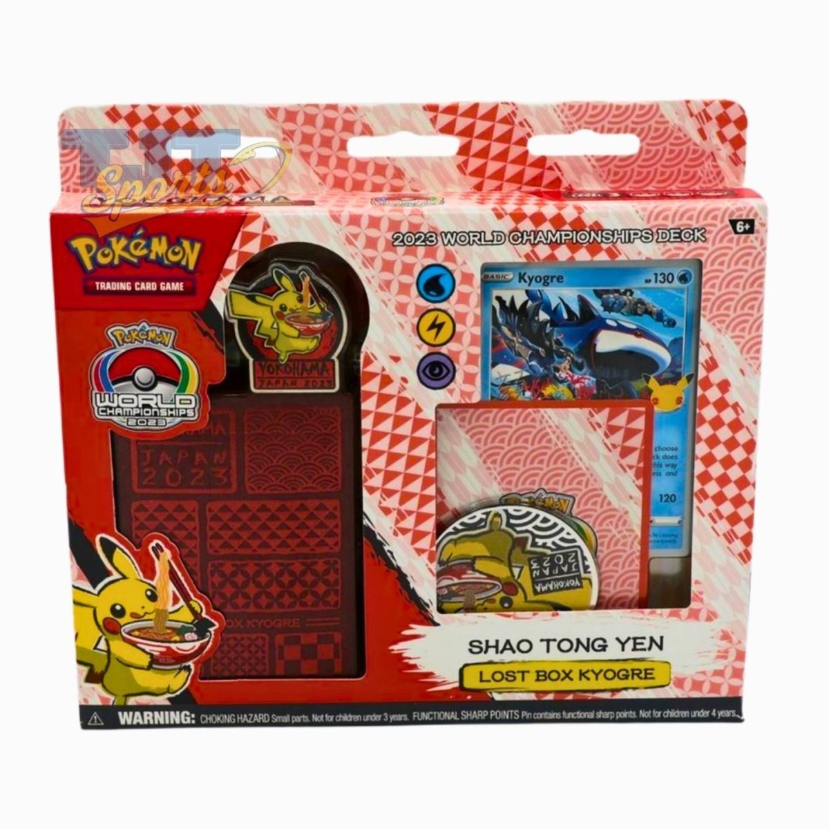 2023 World Championship Deck Shao Tong Yen Lost Box Kyogre - The Pokémon Company