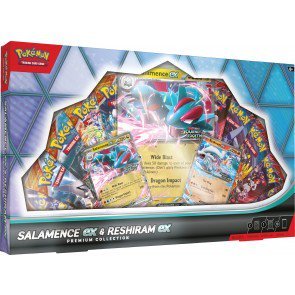 Pokemon Salamence & Reshiram EX Premium Collection Box - Single Box, Case - The Pokémon Company