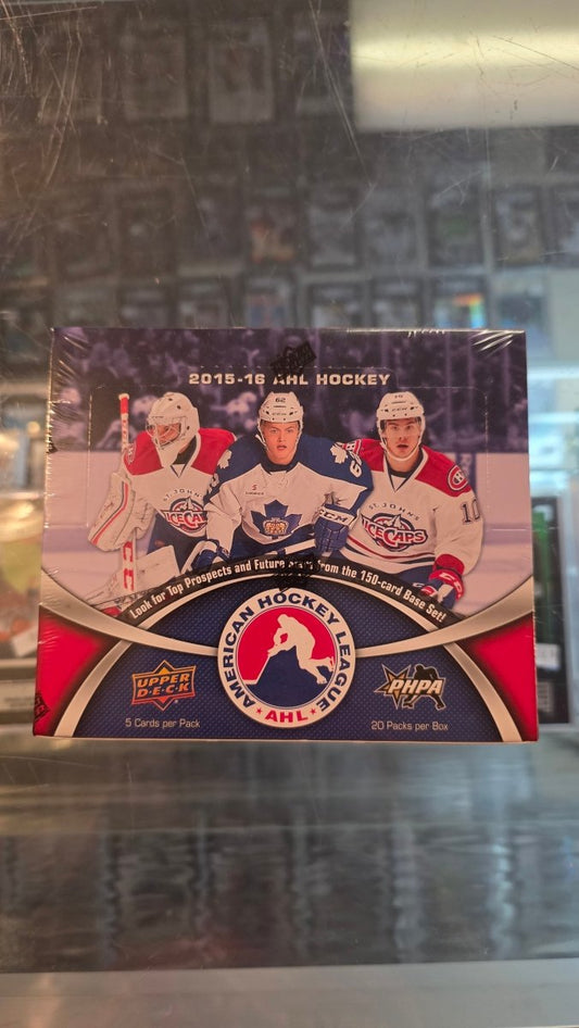2015/16 Upper Deck AHL Hockey Hobby Box - TJT SPORTS