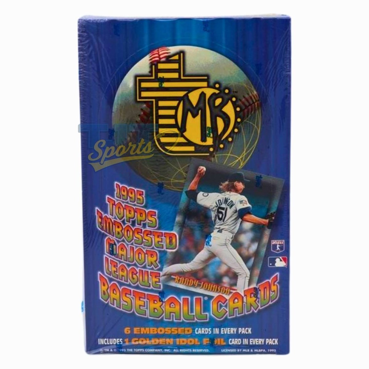1995 Topps Embossed Baseball Hobby Box - Topps