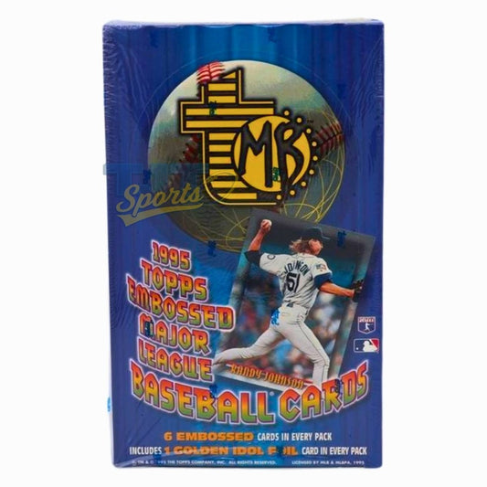 1995 Topps Embossed Baseball Hobby Box - Topps
