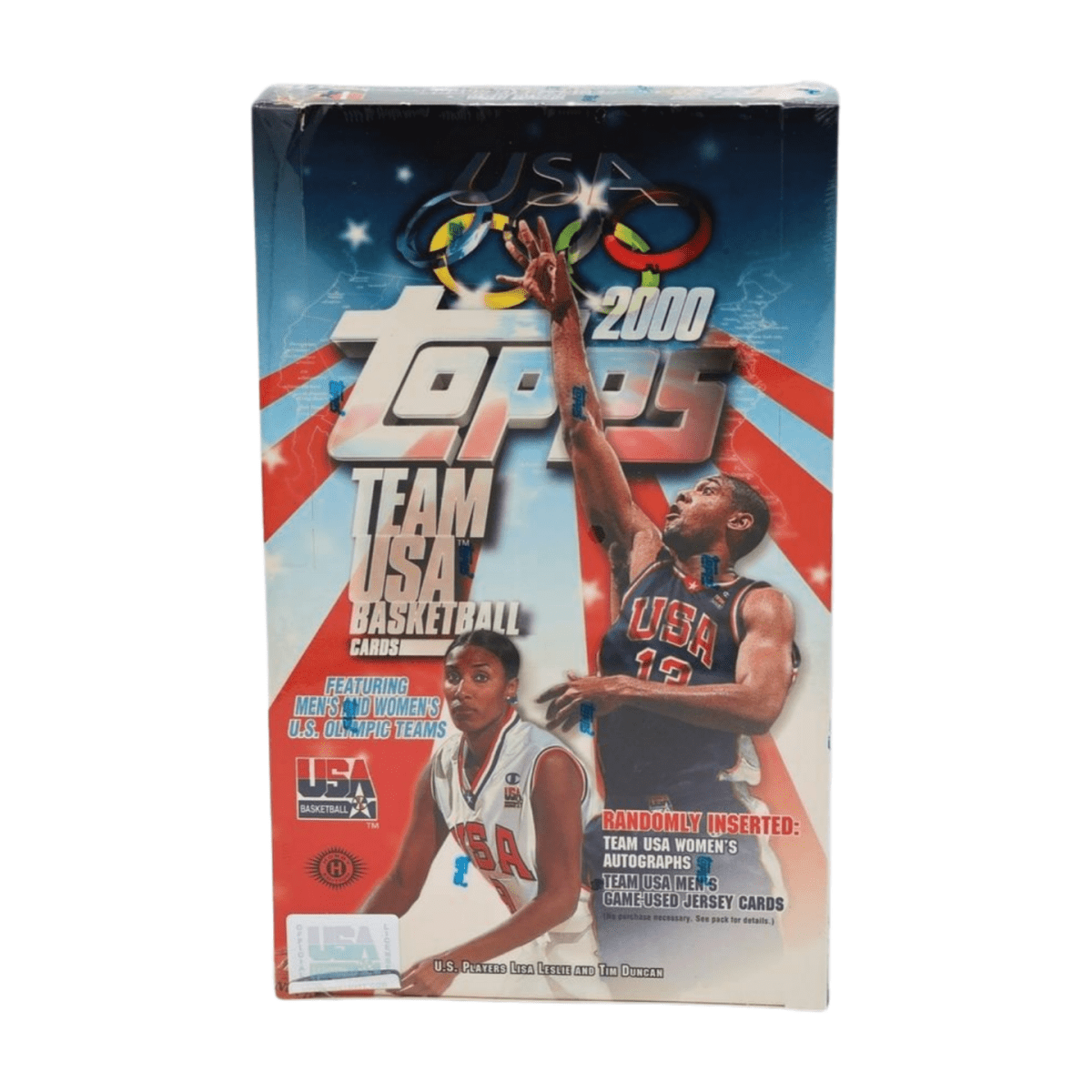 1999/00 Topps Team USA Basketball Hobby Box - Topps