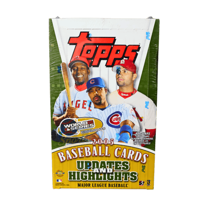 2005 Topps Updates & Highlights Baseball Hobby Box - Topps