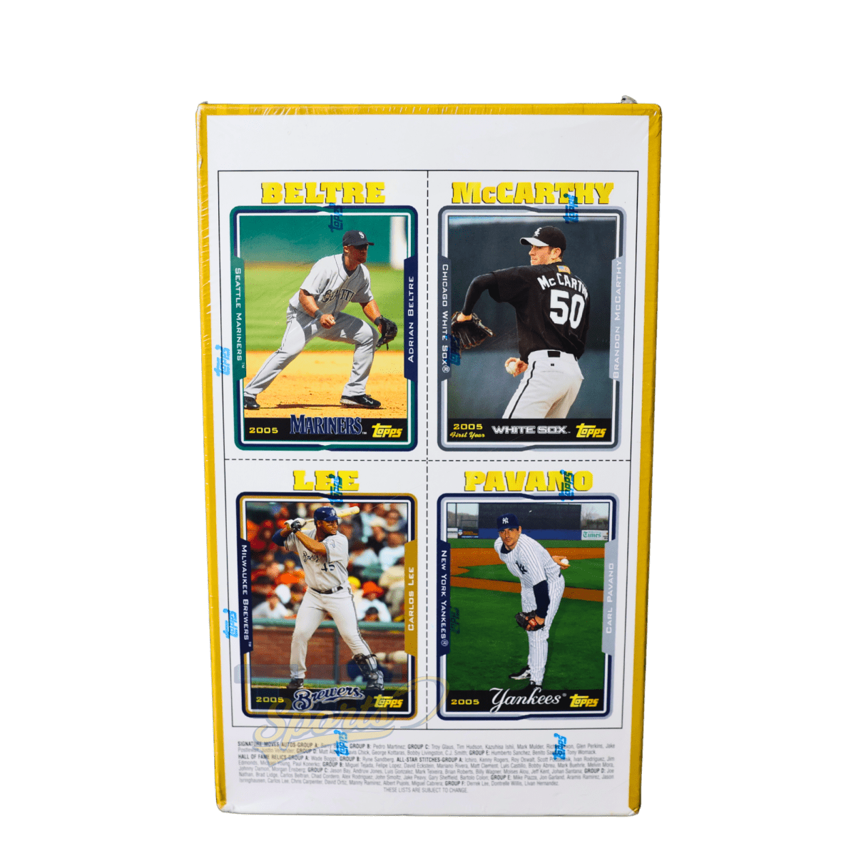 2005 Topps Updates & Highlights Baseball Hobby Box - Topps