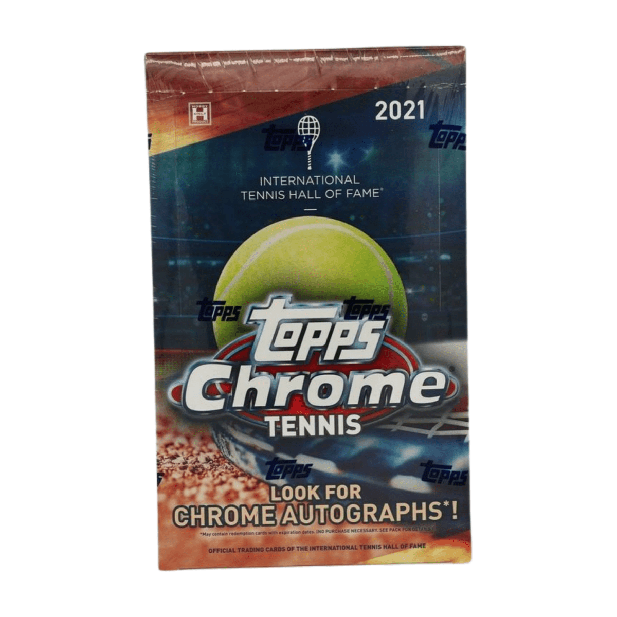 2021 Topps Chrome Tennis Factory Sealed Hobby Box - Topps