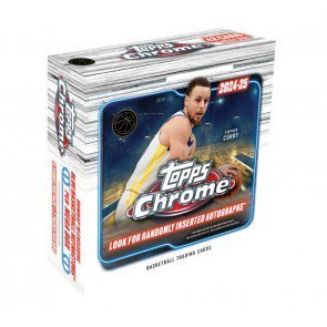 2024 - 25 Topps Chrome Basketball Mega Box – SSP Case Hits & Inserts - Topps