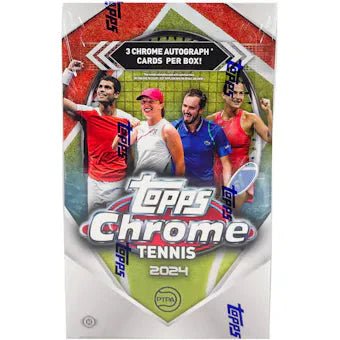 2024 Topps Chrome Tennis Hobby Box - Topps
