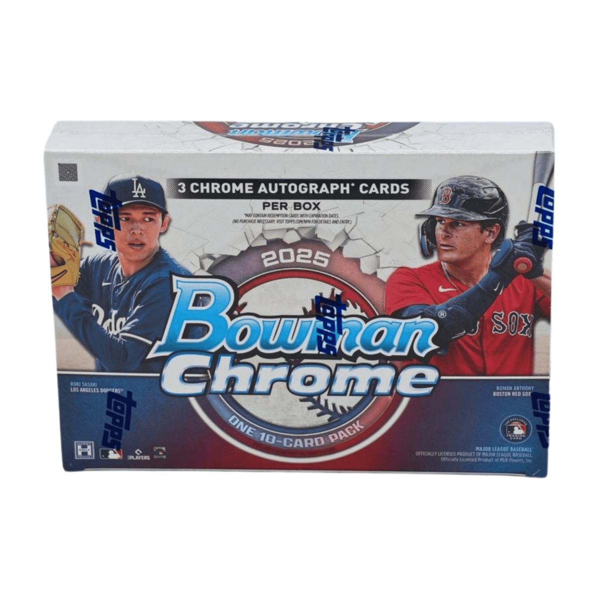 2025 Bowman Chrome Baseball Breakers Delight Box - Topps