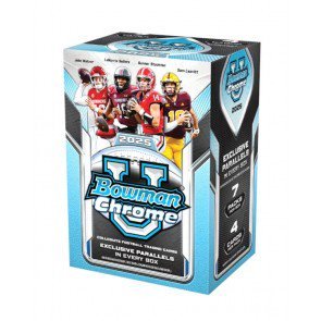 2025 Bowman University Chrome Football 7 - Pack Blaster Box - Topps