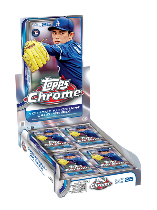 2025 Topps Chrome Baseball Hobby - Single or Box - Topps