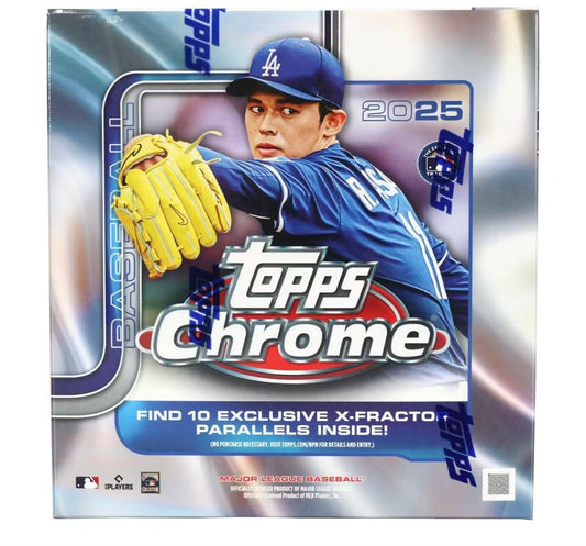 2025 Topps Chrome Baseball Mega Box - Topps