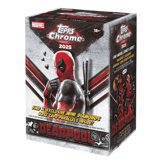 2025 Topps Chrome Marvel Deadpool Blaster Box - Topps