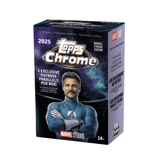 2025 Topps Marvel Studios Chrome Blaster Box - Topps