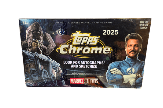 2025 Topps Marvel Studios Chrome Hobby Box - Topps