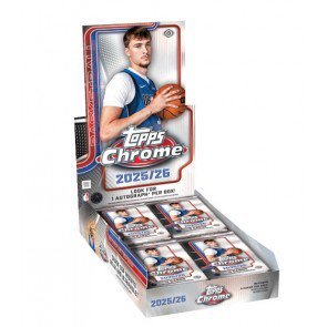 2025/26 Topps Chrome Basketball Hobby Box - Topps