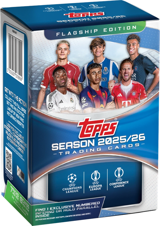 2025/26 Topps UEFA Club Competitions Soccer Blaster Box - Topps