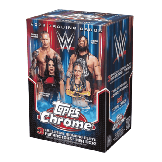 2026 Topps Chrome WWE Blaster Box - Topps