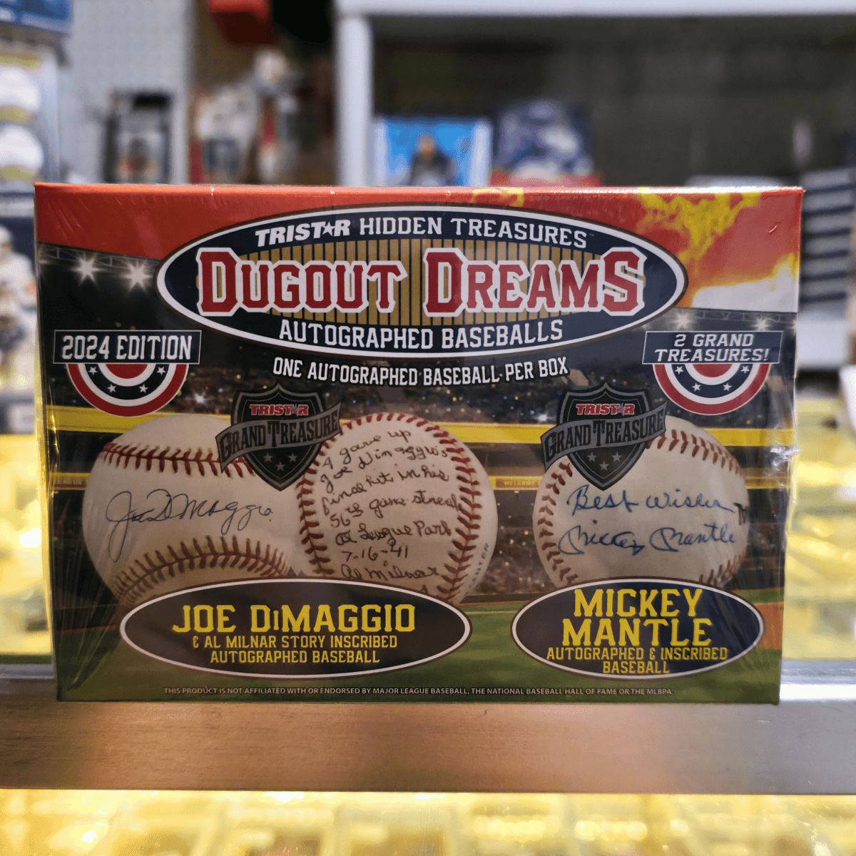 2024 Tristar Hidden Treasures Dugout Dreams Autographed Baseball - Tristar