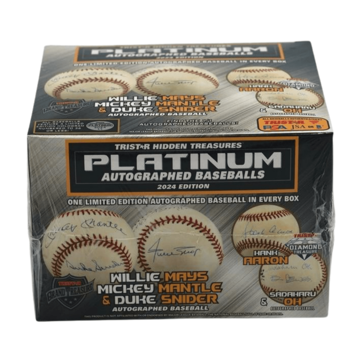 2024 TRISTAR Hidden Treasures Platinum Autographed Baseballs Fall Edition - Tristar