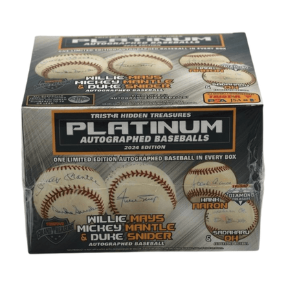 2024 TRISTAR Hidden Treasures Platinum Autographed Baseballs Fall Edition - Tristar