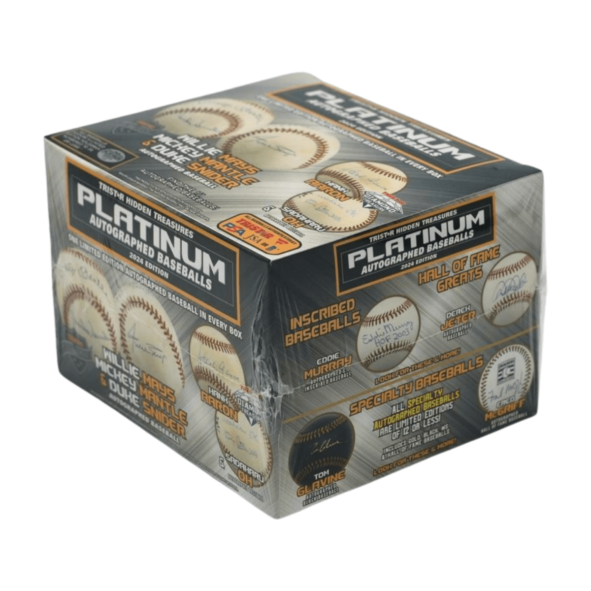 2024 TRISTAR Hidden Treasures Platinum Autographed Baseballs Fall Edition - Tristar