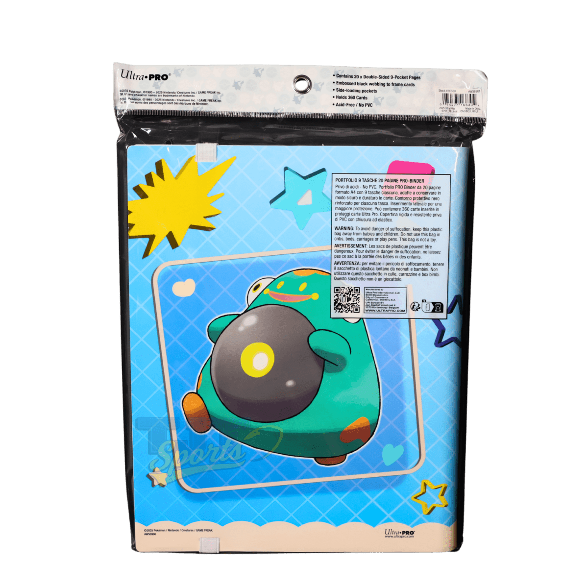 Ultra Pro Poke Ball Full-View Pro Binder For Pokémon TCG