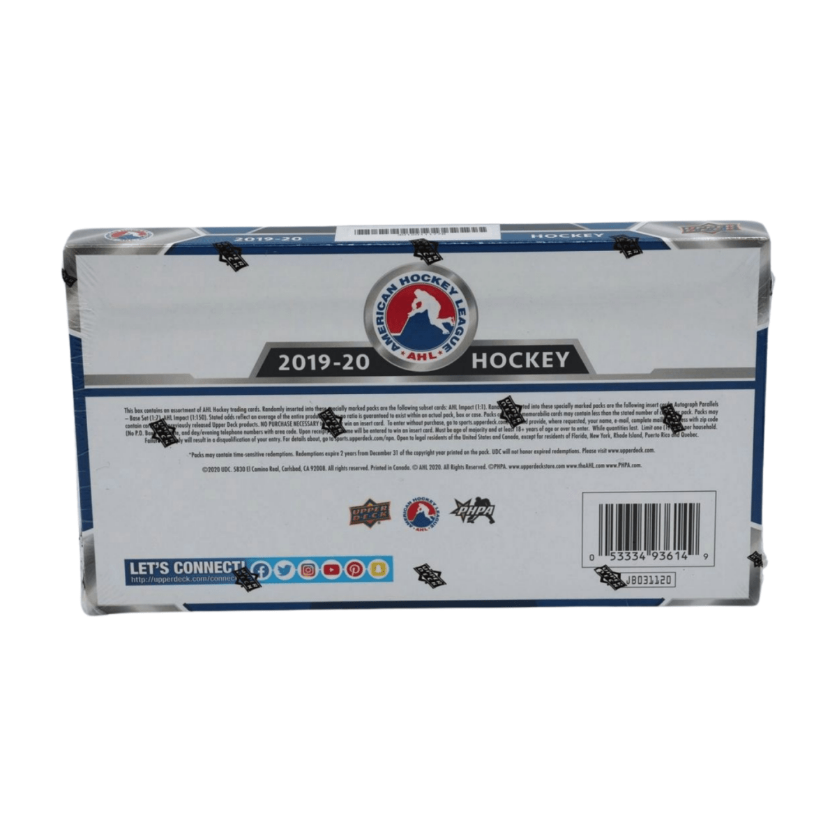 2019/20 Upper Deck AHL Hockey Hobby Box - Upper Deck